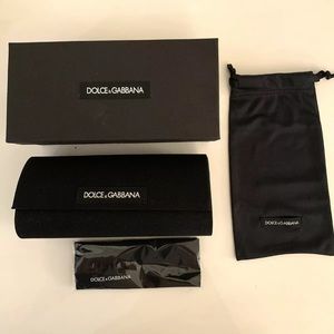 AUTH Dolce and Gabbana Sunglasses Case/Cloth